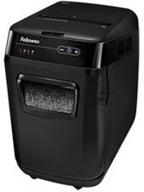 Шредер Fellowes AutoMax 200M микрорезка, автоподача, DIN P-5, 2х14 мм, 200 лст. 32 лтр.