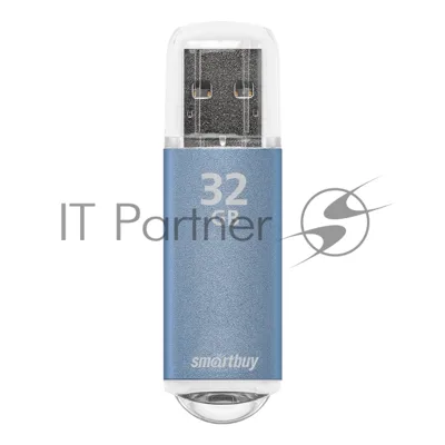 Флешка USB Smartbuy V-Cut series Blue (SB32GbVC-B), 32Gb, USB 2.0, R/W 25/15, голубой