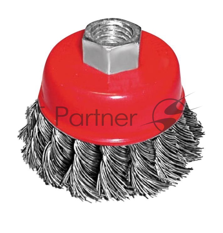 Кордщетка FIT 39467чашка 75мм витая гайка м14