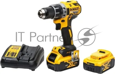 Дрель-шуруповерт DeWalt DCD791P2, 18 В, 5 Ач, 70 Нм, бесщеточный