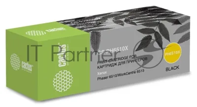 Картридж лазерный Cactus CS-PH6510X (106R03488) черный (5500 стр.) для Xerox Phaser 6510/WC6515