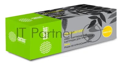 Картридж лазерный Cactus CS-PH6510XY (106R03695) желтый (4300 стр.) для Xerox Phaser 6510/WC6515