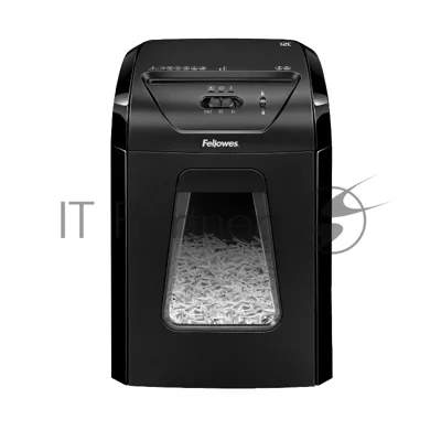 Шредер Fellowes PowerShred 12C FS-71201 DIN P-4, 4х40мм, 12лст., 18лтр.,Safety Lock