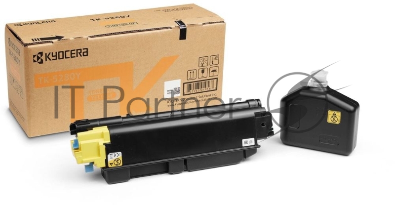 Картридж лазерный Kyocera TK-5280Y (1T02TWANL0) желтый для M6235cidn/M6635cidn/P6235cdn 11000 стр