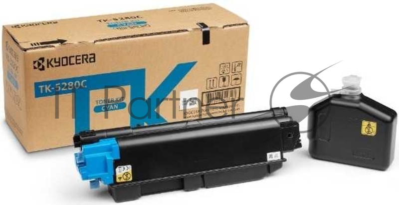 Картридж лазерный Kyocera TK-5280C (1T02TWCNL0) голубой черный для M6235cidn/M6635cidn/P6235cdn 11000 стр