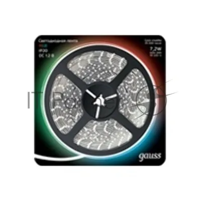 Лента светодиодная Gauss 312000407LED 5050-SMD 7.2W 12V DC RGB блистер 5м