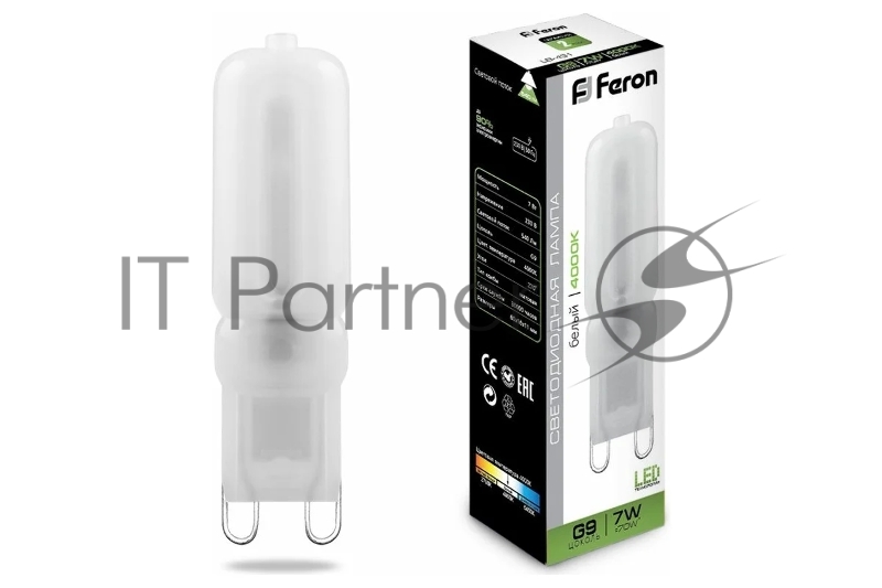 Лампа светодиодная Feron LB-431 7W 230V G9 4000K