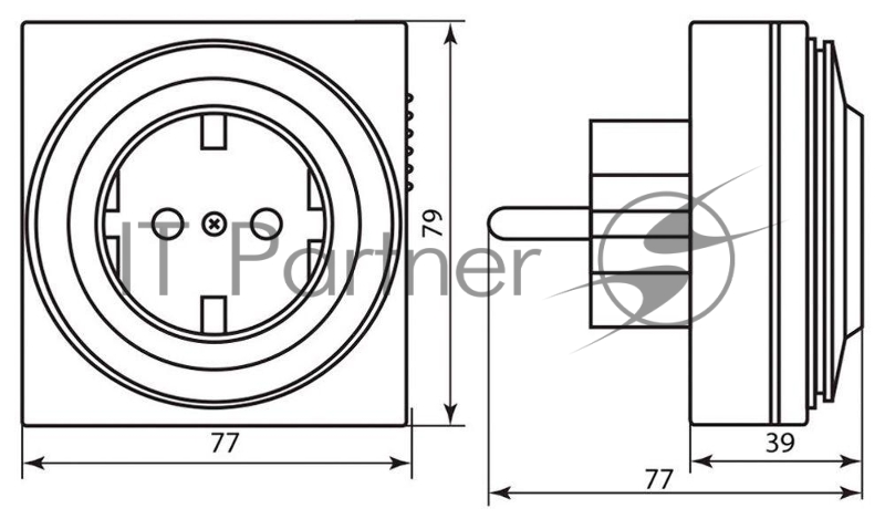 Розетка с таймером Feron (суточная) 3500W/16A 230V, 61923(TM32)