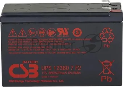 Батарея для ИБП CSB UPS123607 (12V 7.5Ah)