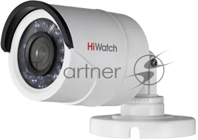 Камера видеонаблюдения аналоговая HiWatch DS-T200 (B) 3.6-3.6мм HD-CVI HD-TVI цветная корп.:белый (DS-T200 (B) (3.6 MM))