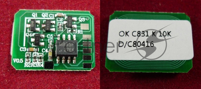 Чип ELP для OKI C831/841, черный, 10K (44844508) (ELP Imaging)