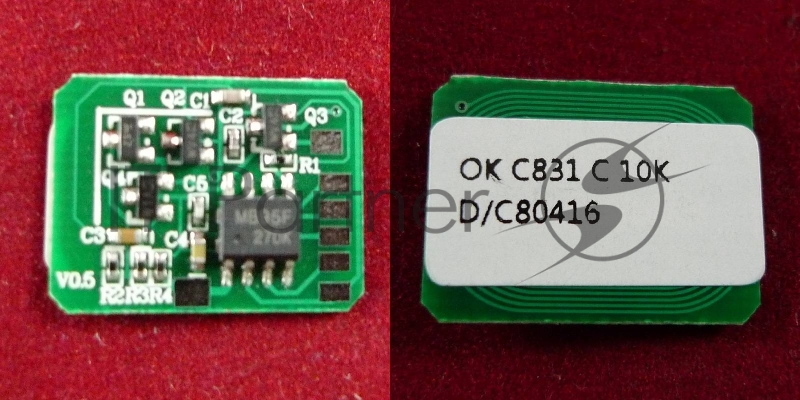 Чип ELP для OKI C831/841, Cyan, 10K (44844507) (ELP Imaging)