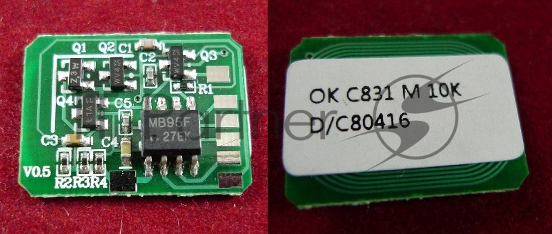 Чип ELP для OKI C831/841, Magenta, 10K (44844506) (ELP Imaging)