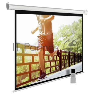 Экран Cactus 175x280см MotoExpert CS-PSME-280x175-WT 16:10 настенно-потолочный рулонный белый (моторизованный привод)