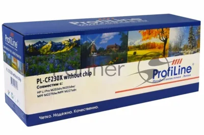 Картридж лазерный ProfiLine PL-CF230X (№30X) для принтеров HP LJ Pro M203dn/M203dw/MPF M227fdw/MPF M227sdn 3500 копий (с чипом)