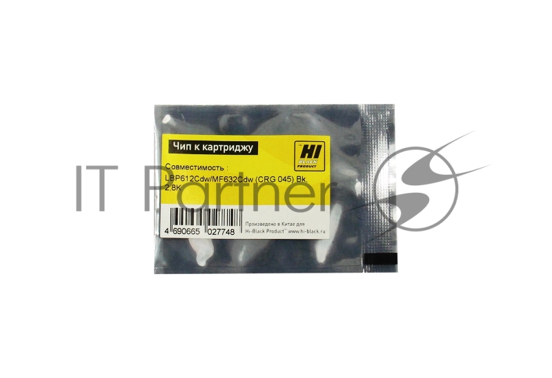 Чип Hi-Black к картриджу Canon Color imageCLASS/LBP612Cdw/MF632Cdw (CRG 045) Bk, 2,8K