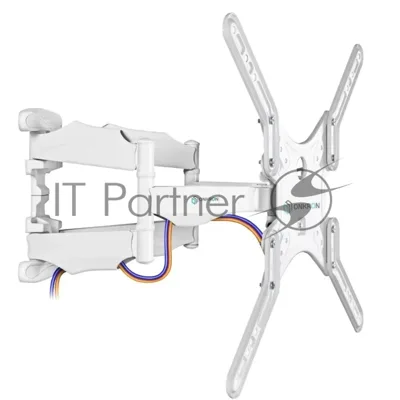 Кронштейн для телевизора ONKRON M5 37"-70" наклонно-поворотный, белый