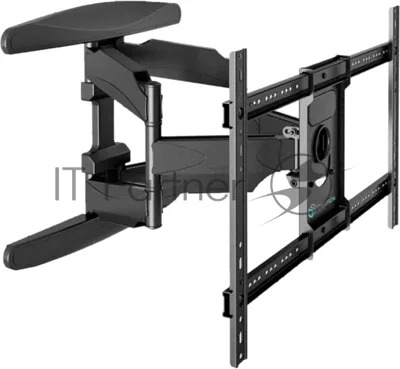 Кронштейн для телевизора ONKRON M6L 40"-75" наклонно-поворотный, черный