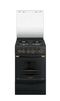 Плита газовая Gefest ПГ 5100-02 0183 черный, конфорок 4 шт, духовка 52 л, 50 см x 85 см x 58.5 см