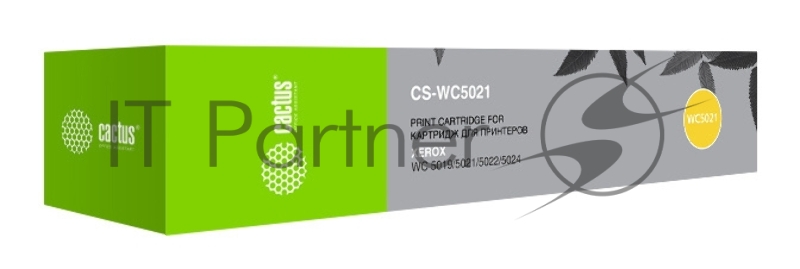 Картридж лазерный Cactus CS-WC5021 (006R01573) черный (9000 стр.) для Xerox WorkCentre 5019/5021/5022/5024