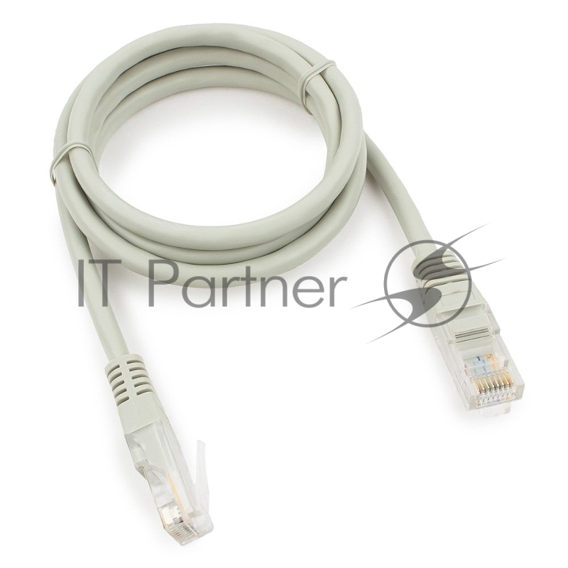 Патч-корд медный UTP Cablexpert PP10-1M cat.5e, 1м, литой, многожильный, серый