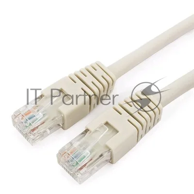 Патч-корд UTP Cablexpert cat.6, 5м, литой, многожильный, серый