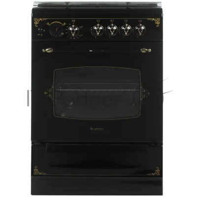 Плита газовая Gefest ПГ 6100-03 0179 черный, конфорок 4 шт, духовка 52 л, 60 см x 85 см x 60 см