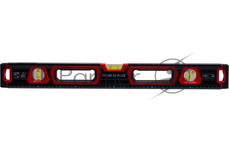 Уровень ADA TITAN 60 PLUS600мм 0.5мм/м 3 глазка