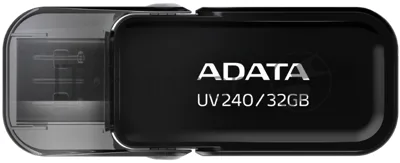 Флешка USB ADATA UV240 (AUV240-32G-RBK), 32Gb, USB 2.0, R/W 15/5, черный