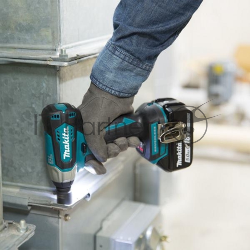 Гайковерт акк MAKITA DTW180Z 18В, Li-ion, 0-3600у\м, 180Нм, квадрат 3\8", 1.2кг, подсв, М8-М16