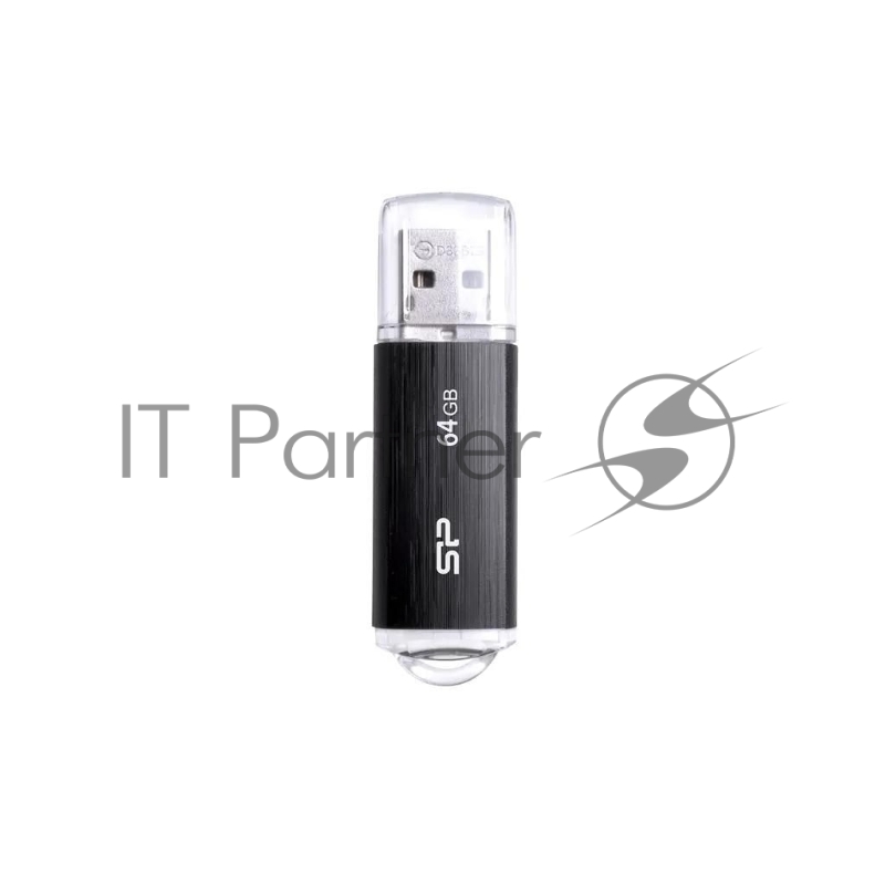 Флешка USB Silicon Power R/W 64Gb Ultima U02 SP064GbUF2U02V1K USB 2.0 черный