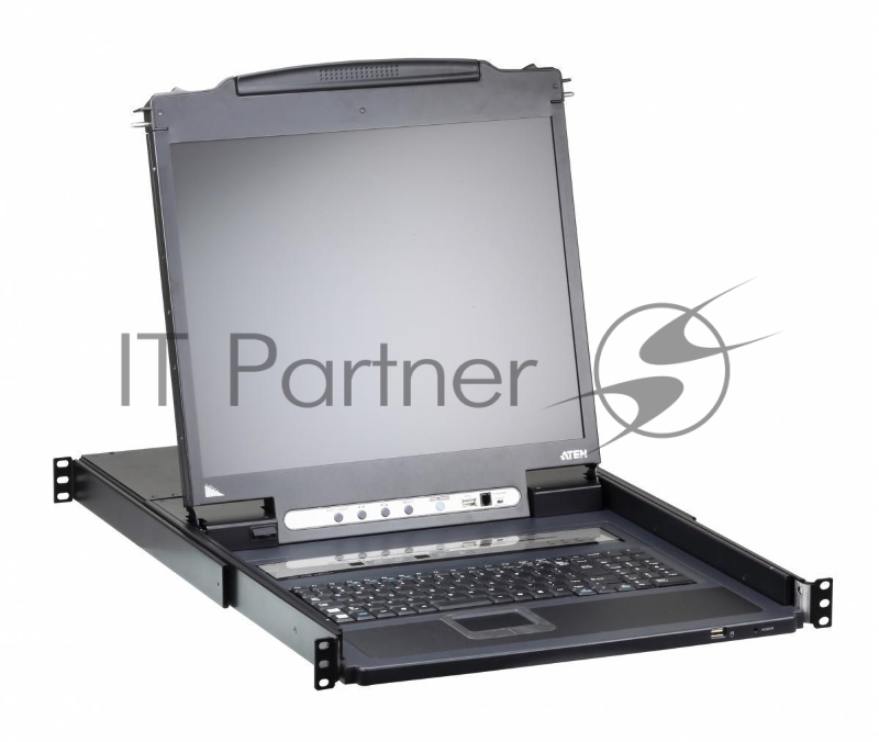 KVM-переключатель IP W/LCD 8PORT 17" VGA CL5708IM-ATA-RG ATEN