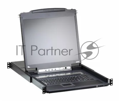 KVM-переключатель IP W/LCD 8PORT 17" VGA CL5708IM-ATA-RG ATEN