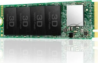 Накопитель SSD Transcend MTE110S, 128Gb, M.2 2280, PCIe 3.0 x4, NVMe, R/W 1600/400