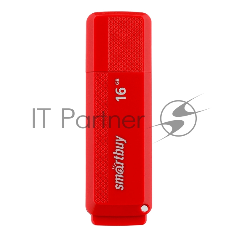 Флешка USB Smartbuy Dock Red (SB16GbDK-R), 16Gb, USB 2.0, R/W 15/5, красный