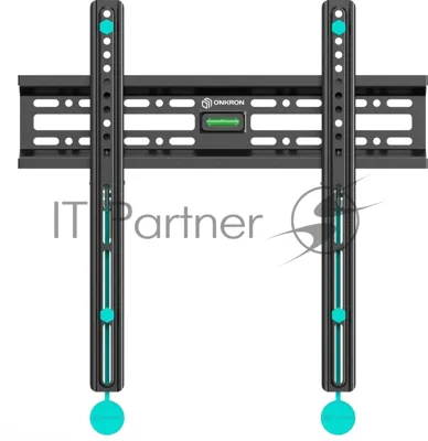 Кронштейн для телевизора ONKRON FM2 32"-65" фиксированный, черный
