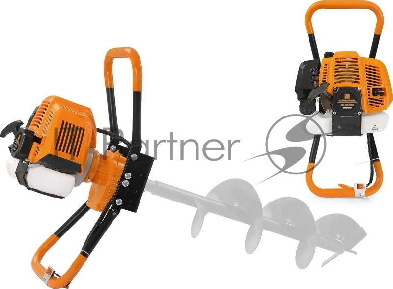 Мотобур CARVER AG-52/000 без шнека dпос=20мм 52см3