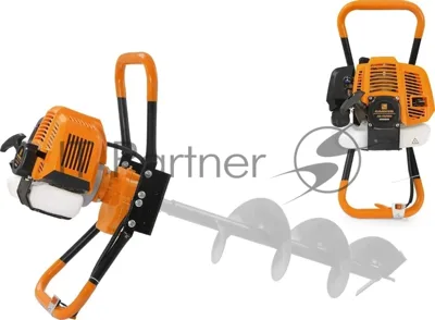 Мотобур CARVER AG-52/000 без шнека dпос=20мм 52см3