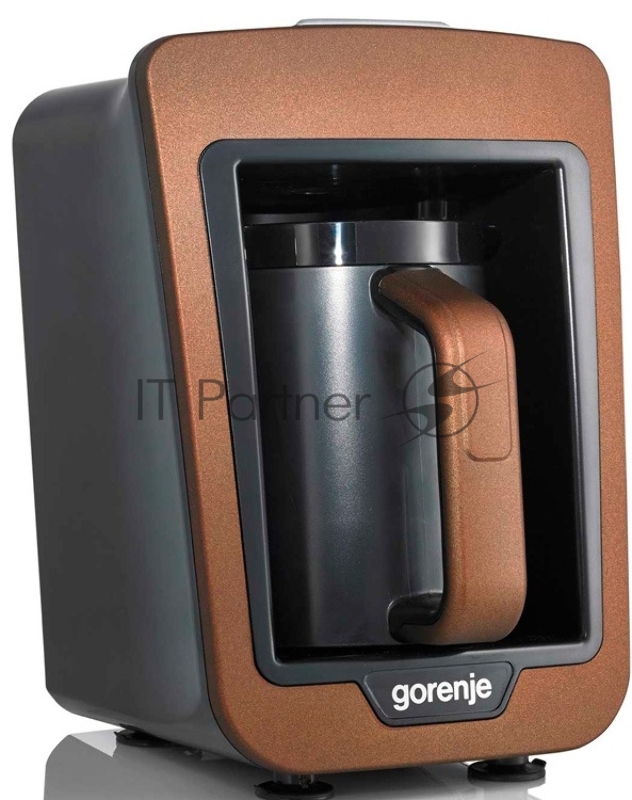 Кофеварка Gorenje ATCM730T медный/черный, исп. кофе - молотый, 0.27 л, 730 Вт.