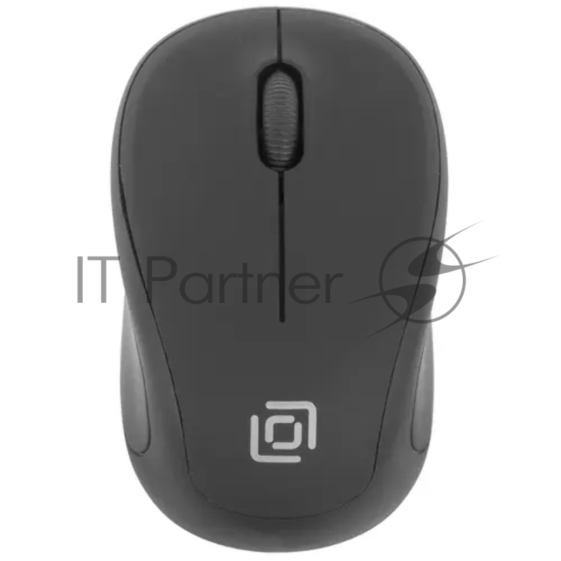 Мышь беспроводная Oklick 665MW черный, 1000 dpi, радиоканал, USB, кнопки - 3