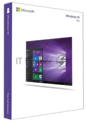 ПО Microsoft Windows 10 Pro Russian 32/64-bit Russia Only USB коробка