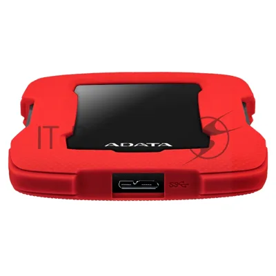 Внешний HDD 2.5" ADATA HD330, 1TB, USB 3.2 Gen 1 Type-A, 5400 rpm, красный