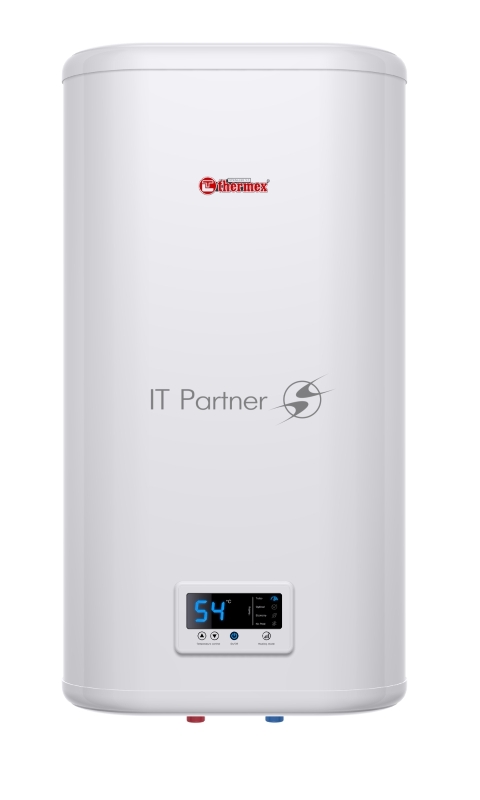 Водонагреватель электрический Thermex Flat Plus IF 50V (PRO) белый, накопительный, 50 л, 2 кВт, настенный, вертикальный, плоский