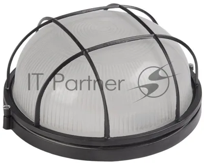Светильник IEK LNPP0-1302-1-060-K02НПП1302 черный/круг с реш.60Вт IP54IEK