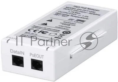 Инжектор POE Dahua DH-PFT1200 (упак.:1шт)
