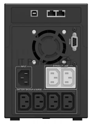 Источник бесперебойного питания Ippon Smart Power Pro II 2200 / 2200 ВА / 1200 Вт / 6 x IEC 320 C13
