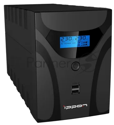 Источник бесперебойного питания Ippon Smart Power Pro II 1600 / 1600 ВА / 960 Вт / 6 x IEC 320 C13