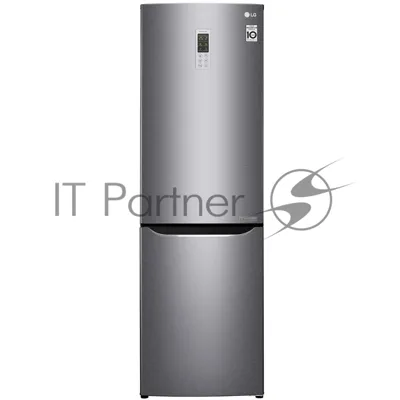 Холодильник LG GA-B419SLGL графит двухкамерный 223/79л морозилка снизу, No Frost