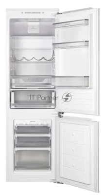 Встраиваемый холодильник Hansa BK318.3FVC / 178x54x54, 190/56 л, нижняя морозильная камера, белый