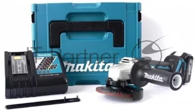 УШМ MAKITA DGA504RF ф125мм 18В 1х3А·ч Li-ion 8500об/м 2.5кг,чем,пл пуск,anti-restart,б/щет